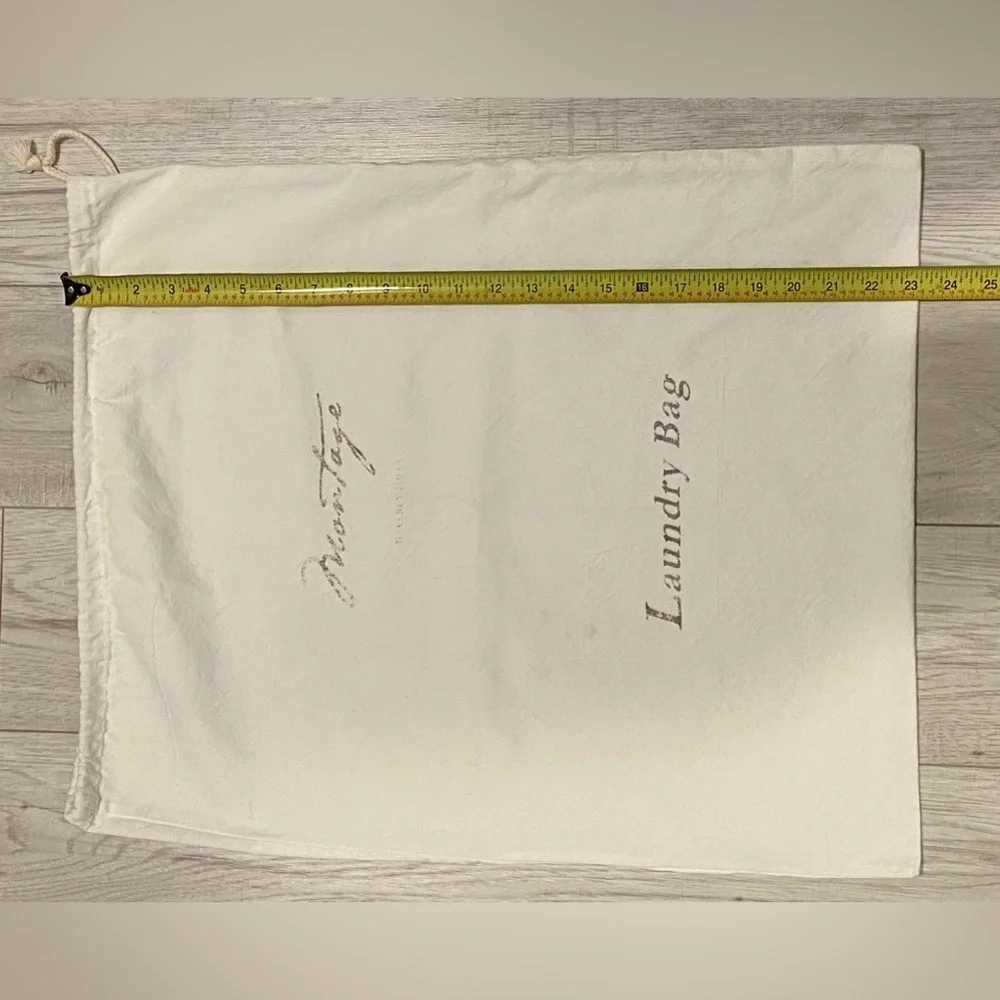 Montage Beverly Hills California Thick Cotton Drawstring Laundry Bag